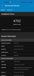 Wyniki benchmarków