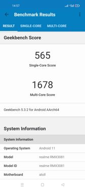 Wyniki benchmarków