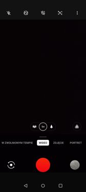 Interfejs aplikacji aparatu