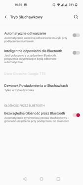 Ustawienia dźwięku