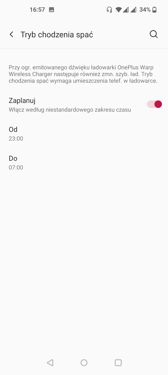 Ustawienia związane z baterią i ładowaniem