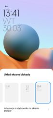 Menu ustawień