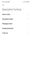 Menu ustawień