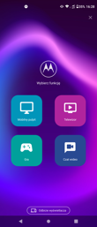 Motorola w trybie desktopowym