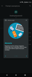 Motorola w trybie desktopowym