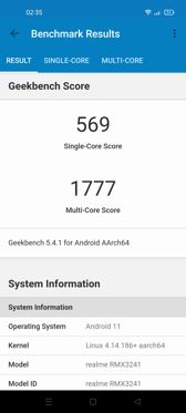 Wyniki benchmarków