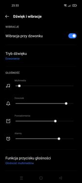 Ustawienia dźwięku Ustawienia dźwięku