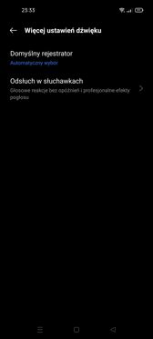 Ustawienia dźwięku Ustawienia dźwięku