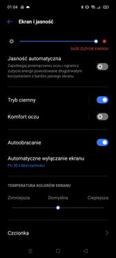 Ustawienia i elementy personalizacji