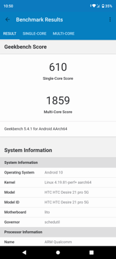 Wyniki benchmarków