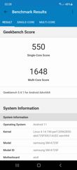Wyniki benchmarków