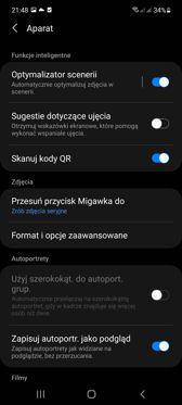 Aplikacja aparatu