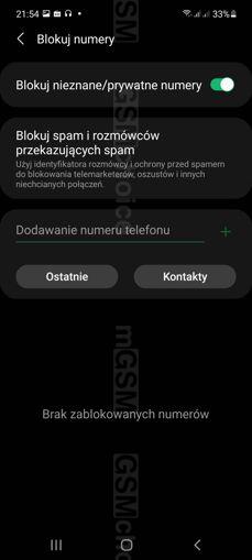 Ustawienia połączeń i dwóch kart SIM