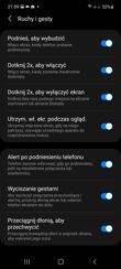 Ustawienia wyświetlacza i wybrane funkcje One UI