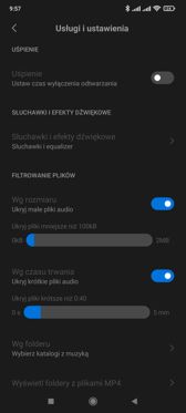 Firmowy odtwarzacz muzyki