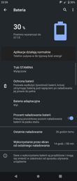 Ustawienia baterii