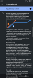 Ustawienia baterii