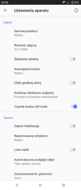 Aplikacja aparatu