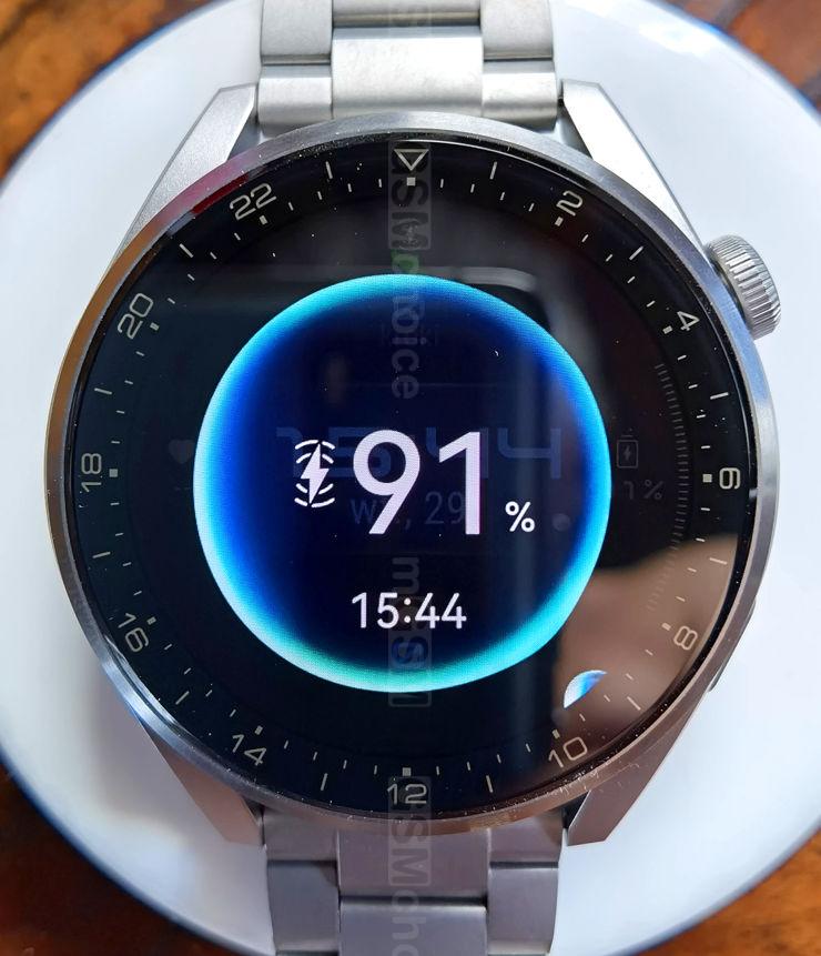 Huawei Watch 3 Pro Elite - ładowanie bezprzewodowe
