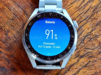 Huawei Watch 3 Pro Elite - bateria, zużycie