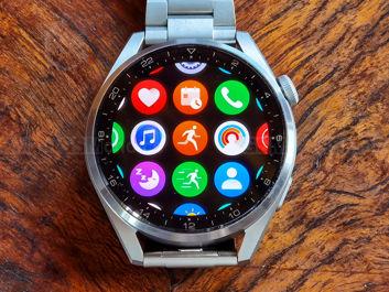 Huawei Watch 3 Pro Elite - skalowalne menu na planie siatki