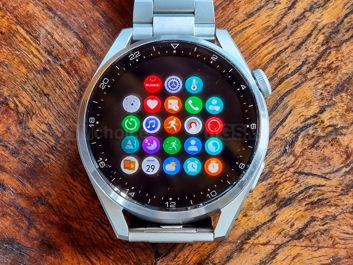 Huawei Watch 3 Pro Elite - skalowalne menu na planie siatki