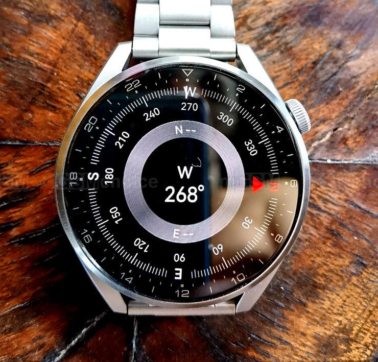 Huawei Watch 3 Pro Elite - kompas