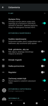 Aplikacja aparatu