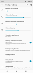 Ustawienia dźwięku