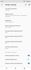 Ustawienia dźwięku