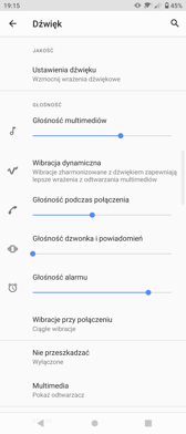 Ustawienia i technologie dźwięku