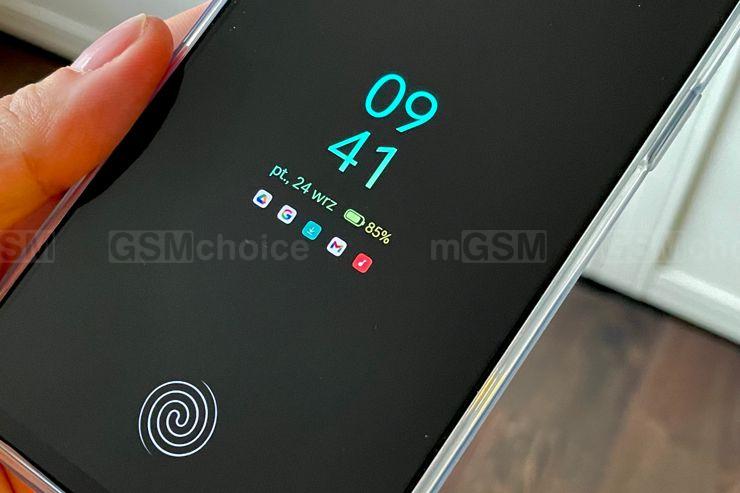 Konfigurowalny ekran AoD