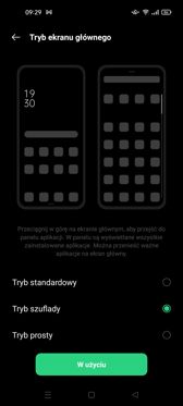 Ustawienia ekranu | Personalizacja | Funkcje interfejsu