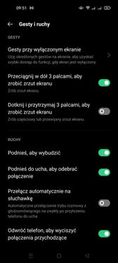 Ustawienia ekranu | Personalizacja | Funkcje interfejsu