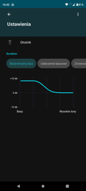 Ustawienia dźwięku | Radio FM