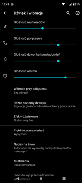 Ustawienia dźwięku | Radio FM