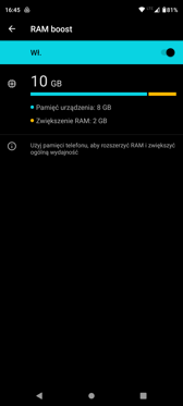 Wybrane funkcje interfejsu i personalizacji