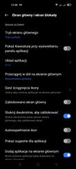 Ustawienia wyświetlacza i inne funkcje interfejsu