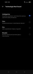 Ustawienia dźwięku | Odtwarzacz muzyki