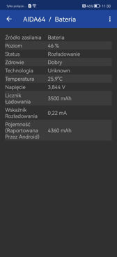 Huawei P50 Pro - konfiguracja sprzętowa (AIDA64)
