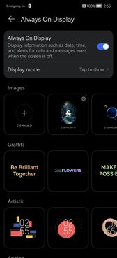 Huawei P50 Pro - rozdzielczość, odświeżanie i AOD