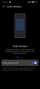Huawei P50 Pro - multiwindow