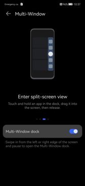 Huawei P50 Pro - multiwindow