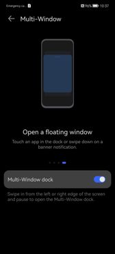 Huawei P50 Pro - multiwindow