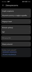 Huawei P50 Pro - zabezpieczenia