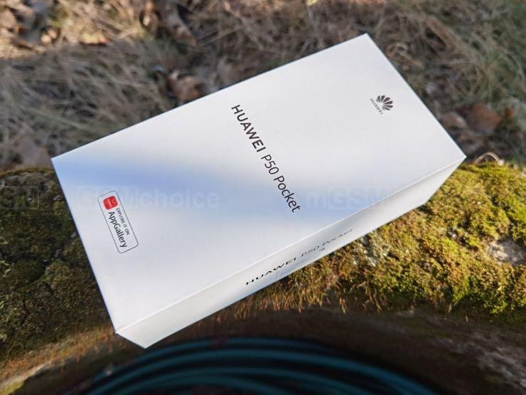 Huawei P50 Pocket w pudełku