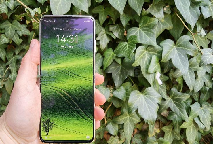 Huawei P50 Pocket rozłożony