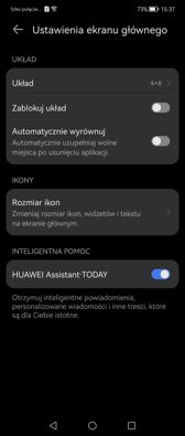 Huawei P50 Pocket - interfejs użytkownika