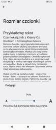 Sony Xperia Pro-I - wielkość czcionki i interfejsu