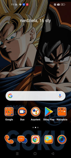 Realme GT Neo3T Dragon Ball Z Edition - tapety i ikony